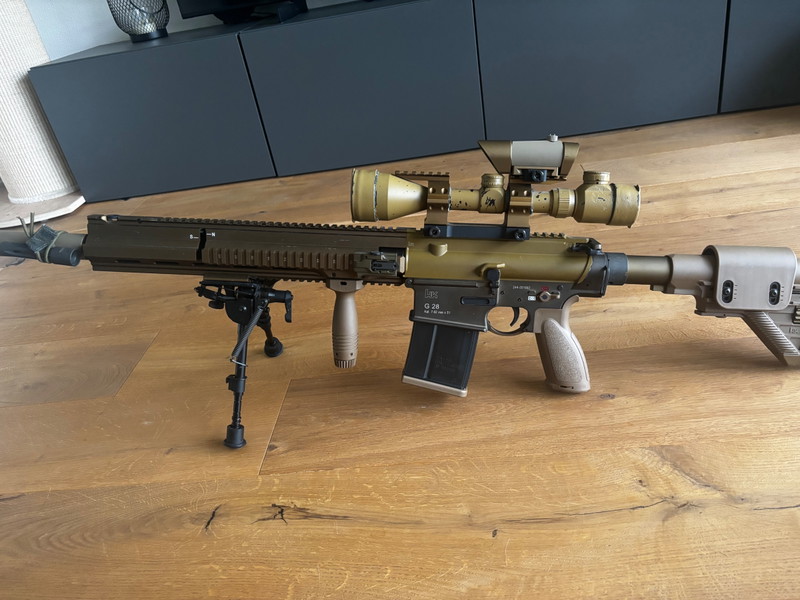 Image 1 for HK G28 GBB + Magazines and Accessoires