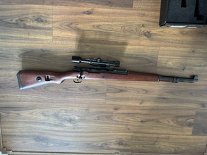 Image for ST Kar98k bolt action sniper rifle met scope en 4 mags. Nooit in het veld gebruikt!