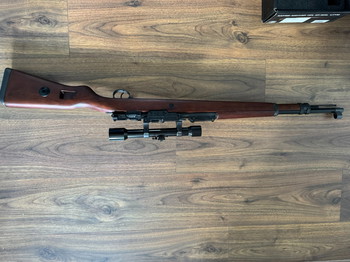 Image 2 for ST Kar98k bolt action sniper rifle met scope en 4 mags. Nooit in het veld gebruikt!