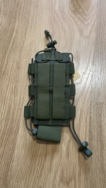 Image 2 pour Minimalistic hpa/fles/radio pouch olive drab