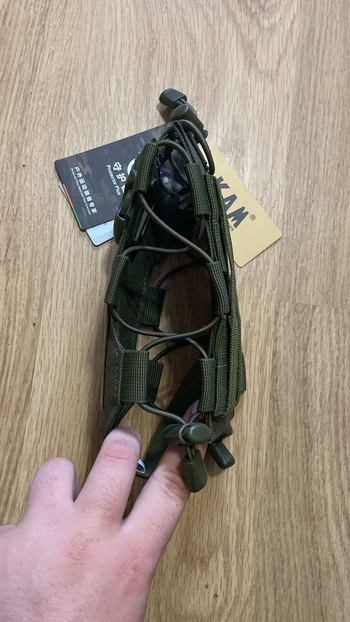 Imagen 3 de Minimalistic hpa/fles/radio pouch olive drab