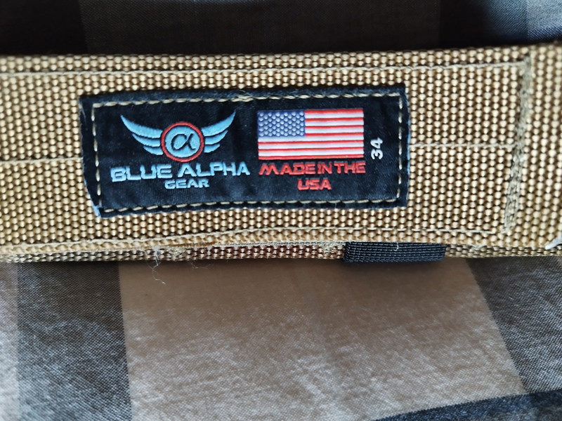 Image 1 for Blue alpha battle belt