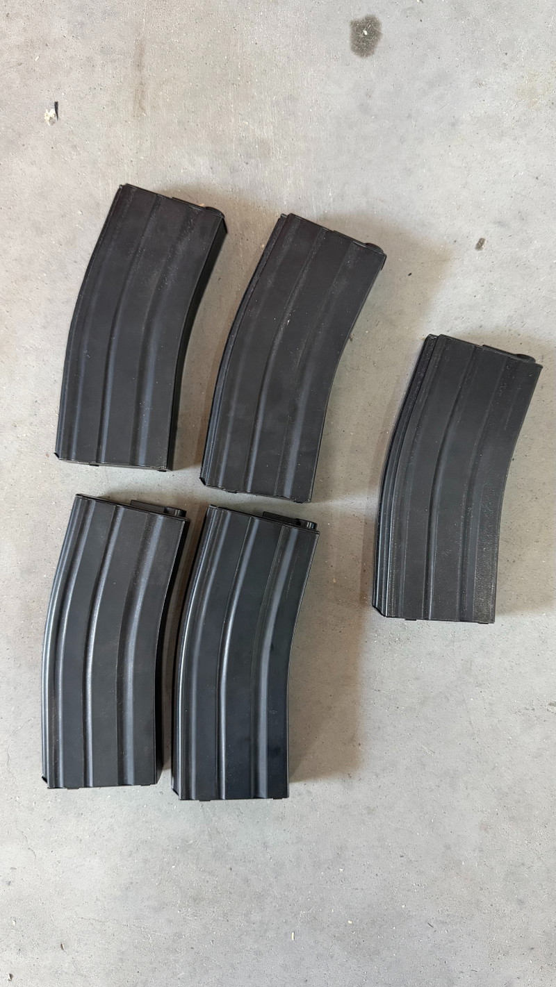 Image 1 for 5x G&P 130rnd midcaps