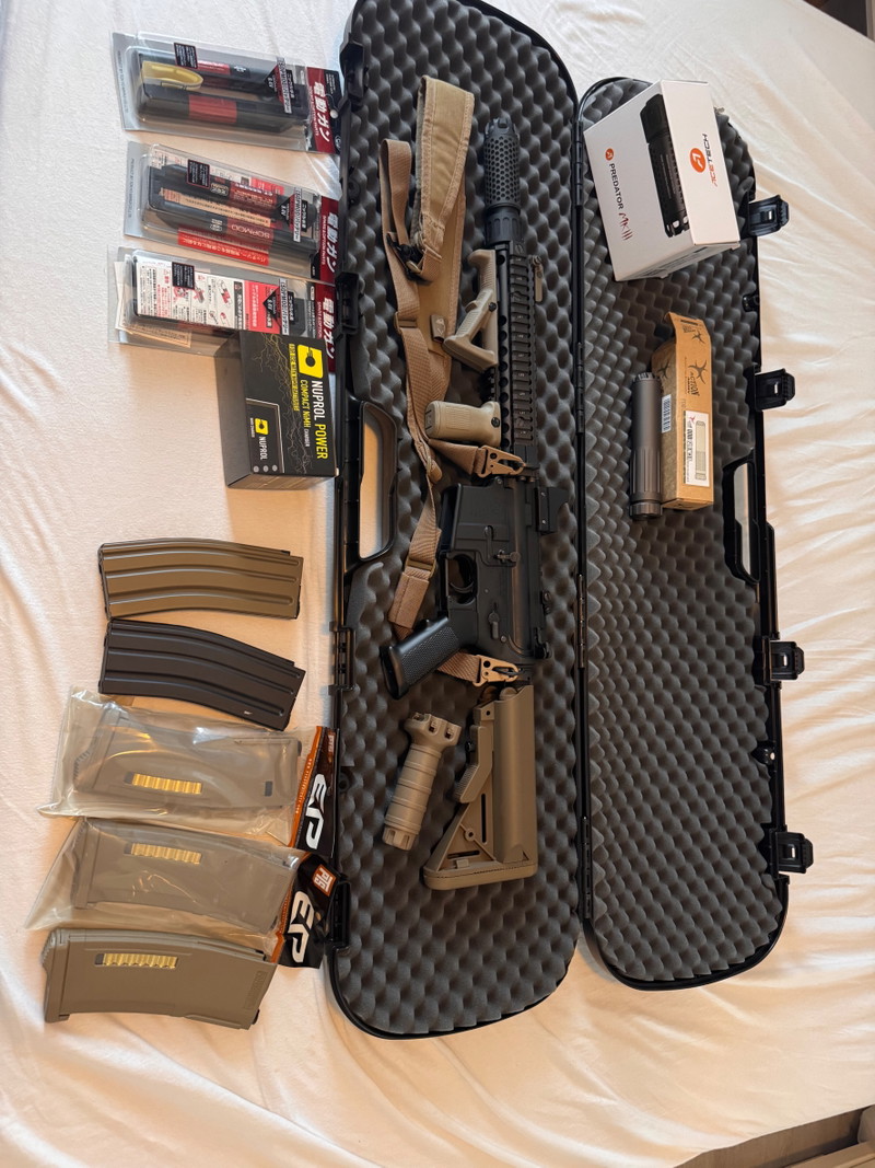 Image 1 for Tokyo Marui MK18 NGRS Complete Set Nieuwstaat  (Waarde  1500+)