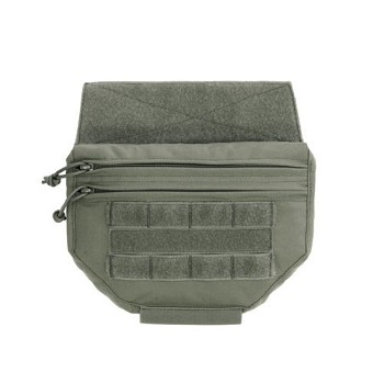 Image 3 for Drop Down Velcro Utility Pouch - Ranger Green