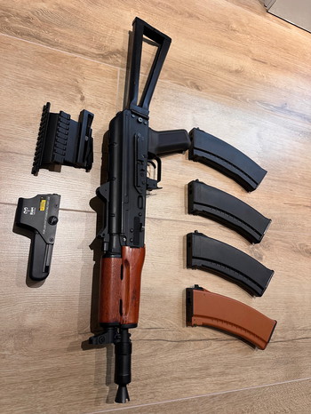 Bild 3 für ICS AK-74U met red/ green dot sight.