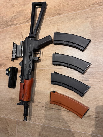 Bild 5 für ICS AK-74U met red/ green dot sight.