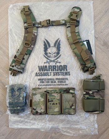 Image 3 pour Zeer complete Warrior assault plate carrier multicam zo goed als nieuw.