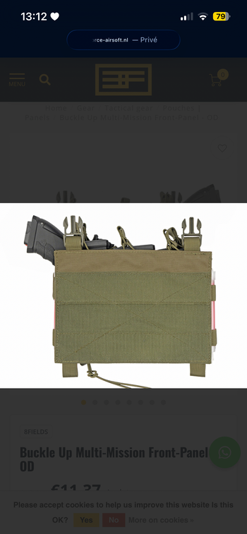 Image 3 for 8fiels buckle up panel