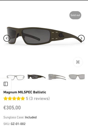 Bild 2 für Gatorz Magnum Ballistic MILSPEC