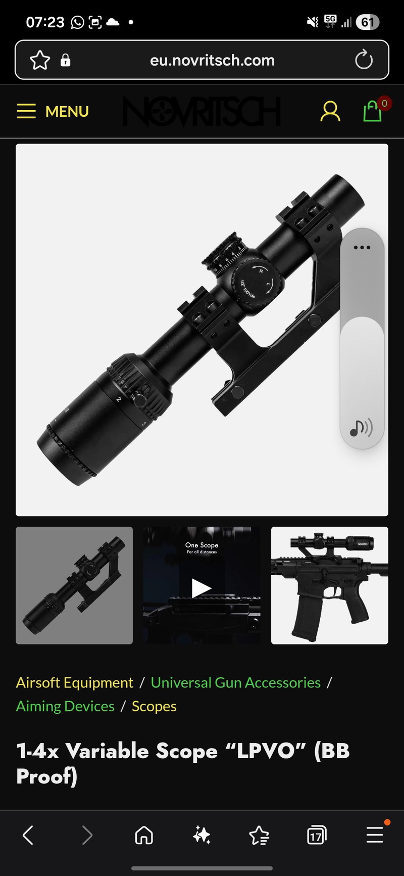 Bild 1 für lpvo scope novritsch