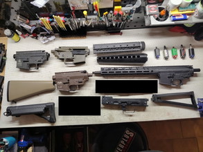 Image for Opruiming airsoft externals onderdelen - Body - receivers - barrels - stocks - handguards