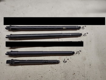 Afbeelding 3 van Opruiming airsoft externals onderdelen - Body - receivers - barrels - stocks - handguards