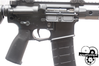 Image 9 pour Tuning AR-15 ETU | 1.6 Joule | 23 RPS | DE M906B | Full Metal | Cyma Rotary Hopup | with Accessories | QSC