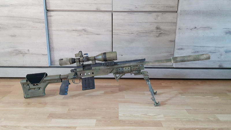 Bild 1 für Right Hook Full Metal Mantis HPA Powered Bolt Action Sniper