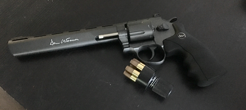 Image for DAN WESSON 8" REVOLVER BLACK | CO2 | ASG