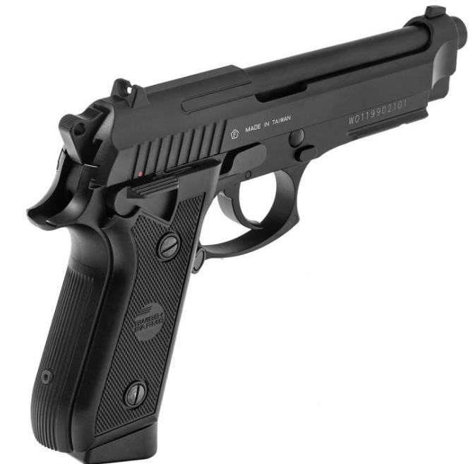Image 1 for P92 GBB Pistol Co2 4.5mm Full metal Black