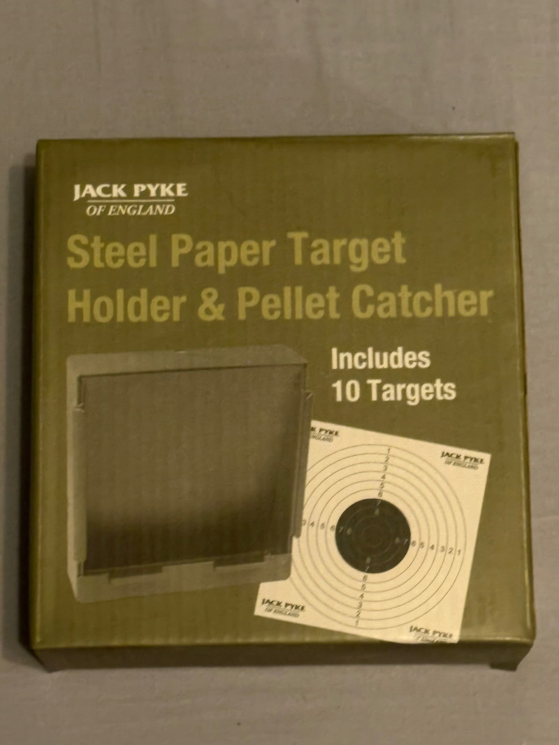 Image 1 for Steel papier target en pellet catcher nieuw