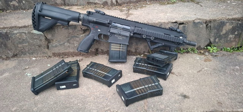 Imagen 1 de VFC HK417 AEG Airsoft Komplettset mit Retro Arms GB