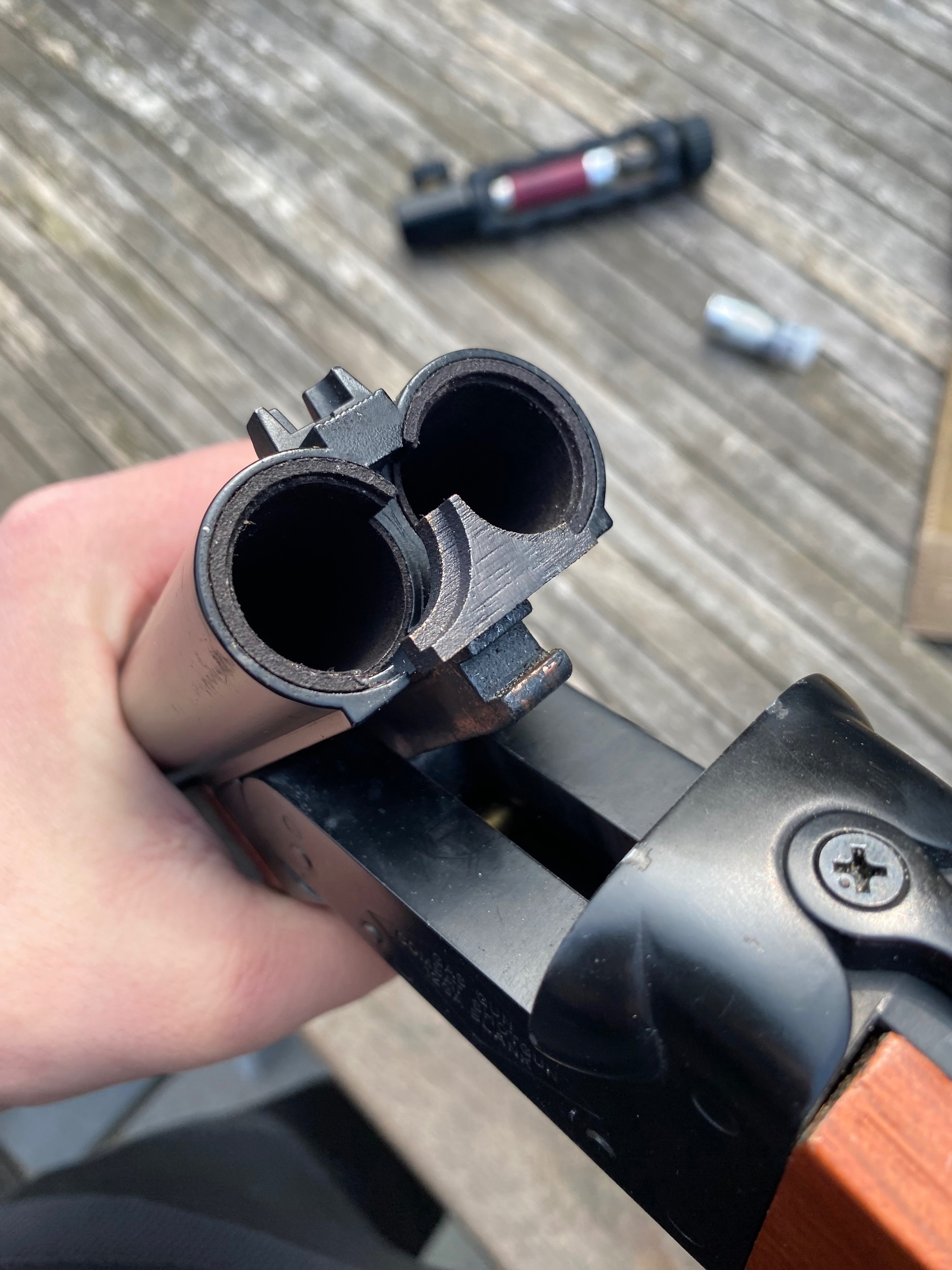Mad Max Shotgun CNR made parts (aps Shells) - Airsoft Bazaar