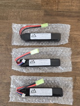 Afbeelding van 3 Lipo Batteries 7.4V 2400mAh 20C Stick Tamiya