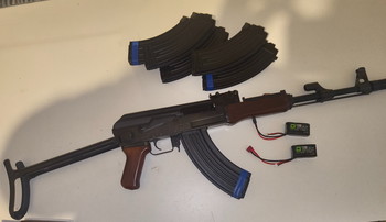 Image 3 for Tokyo Marui AKS-47 NGRS | 2 accu's | 6 mags | Upgrades