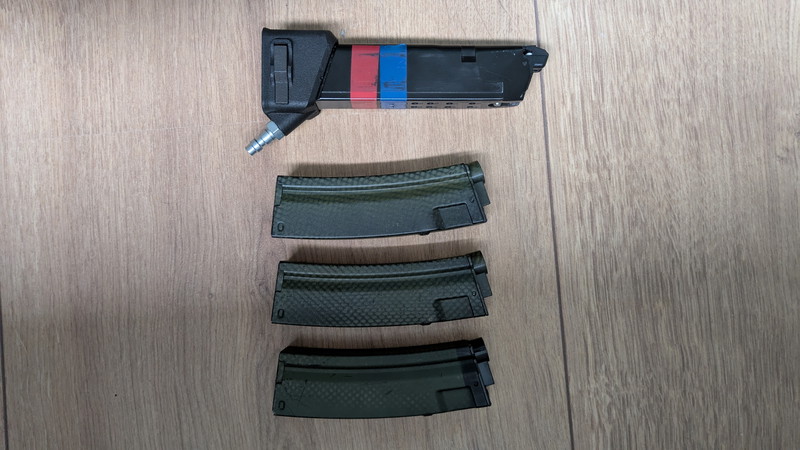 Image 1 pour Aap01 / tm glock 17 adapter hpa + mp5 short mags