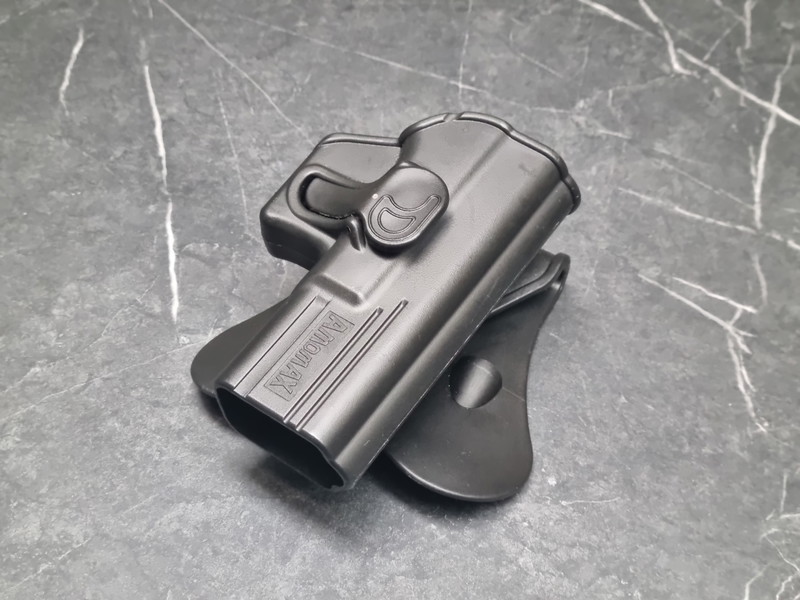 Image 1 for Amomax Holster Glock - zwart