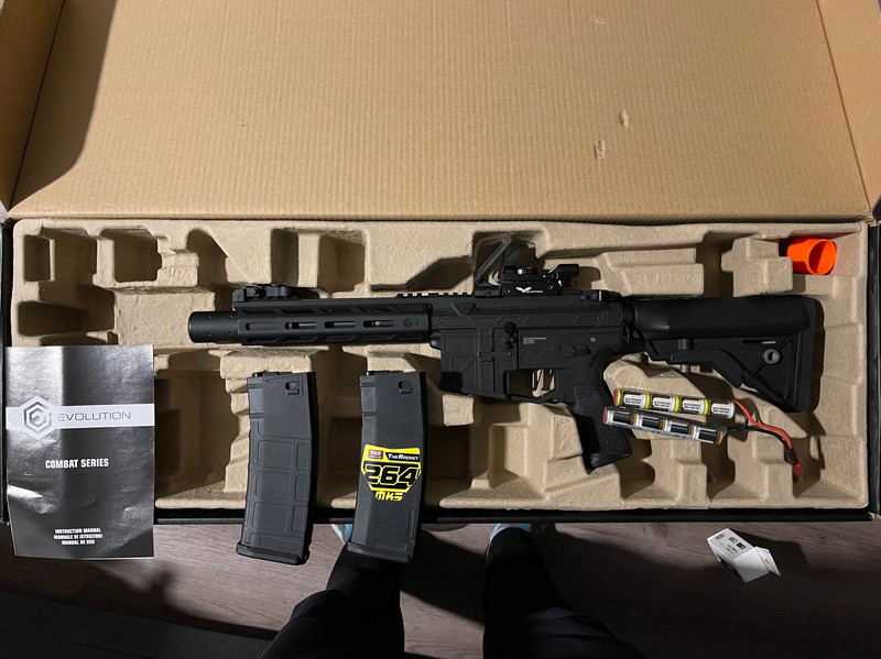 Image 1 for Gloednieuwe Ghost evolution AEG CQB