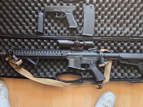 Afbeelding van Airsoft Komplettsetup Bolt B4A1 EBB,Glock 17 Gen5,  Zubehör