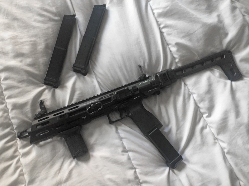 Image 1 pour G&G SMC-9 incl 2 extra mags en Mlok foregrip