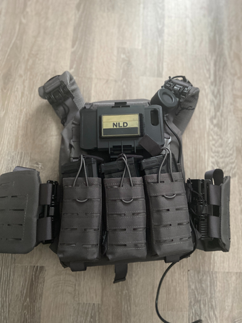 Afbeelding 2 van REAPER QRB PLATE CARRIER wolf Grey