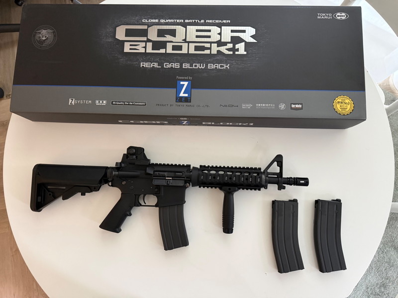 Afbeelding 1 van Tokyo Marui M4 MWS GBBR with 2 Magazines - New - Amsterdam Pickup