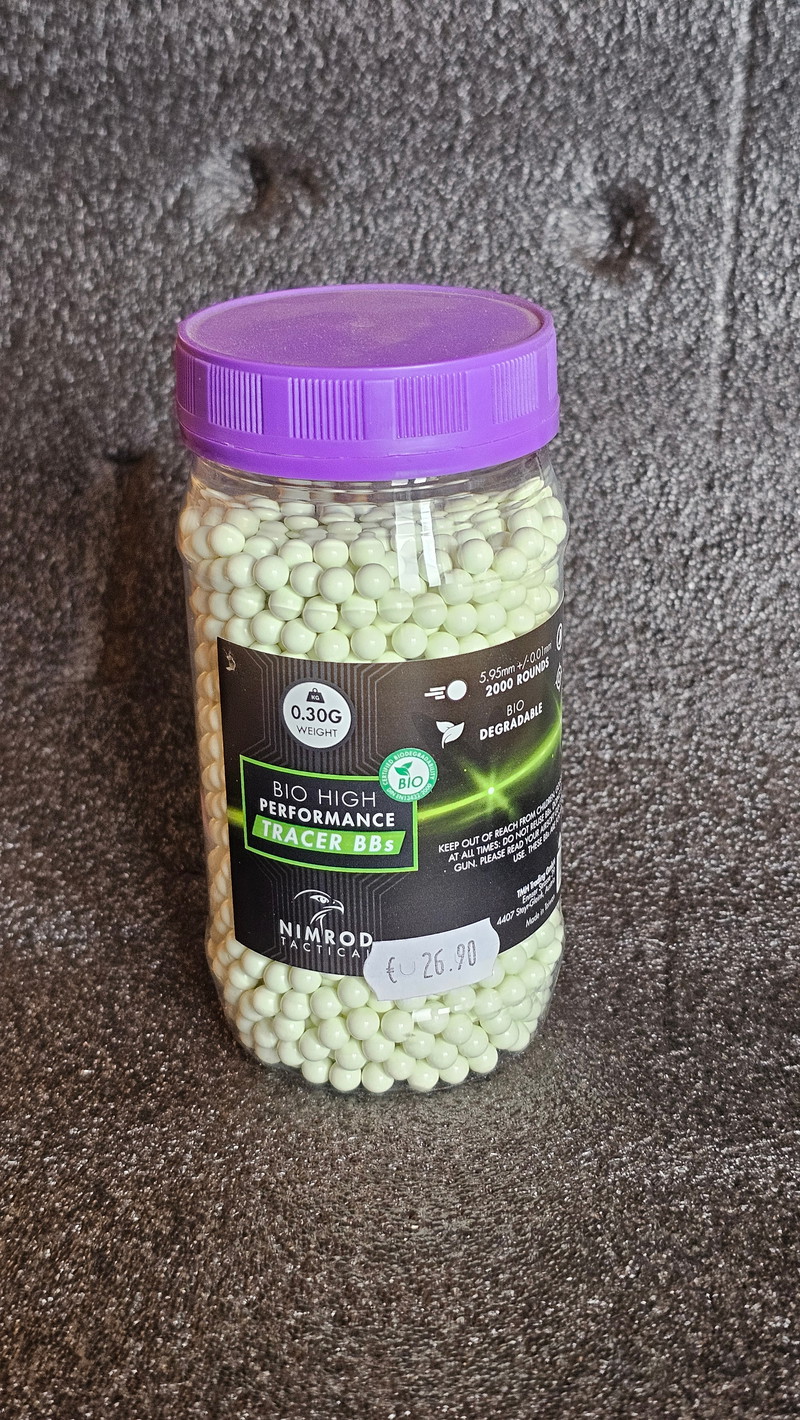 Imagen 1 de Nimrod 0.30g Bio Tracer BBs (Green)