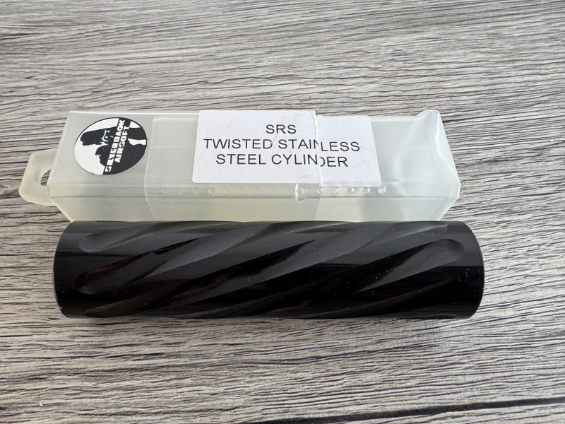 Imagen 1 de SRS Silverback Twisted Stainless Cylinder