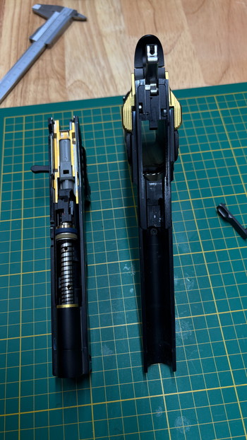 Imagen 7 de Gunsmith Bros cnc aluminium STI OMNI comp kit Hi Capa