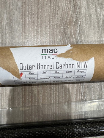 Imagen 3 de UL outerbarrel carbon MTW 14,5 inch plus een origenele innerbarrel van MTW