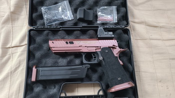 Imagen 4 de Pistole Hi-capa Sand Viper + Red Dot GBB