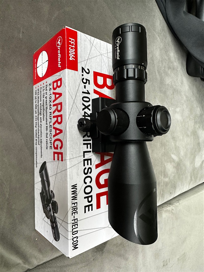 Image 1 for Barrage 2.5-10X40 riflescope