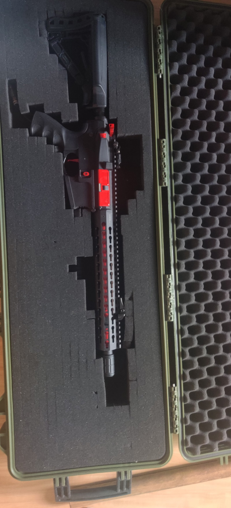 Image 1 for G&G CM16 srxl red edition polerstar fusion v2 schiet lazers!!!