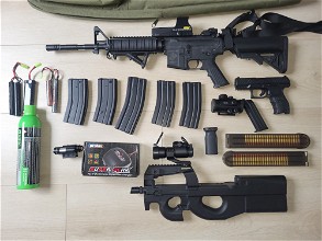 Image for Beginners set Airsoft - Specna M4/Walter PPQ/Cyma P90