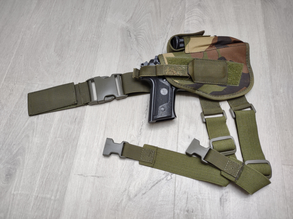 Afbeelding van Been holster Pistool replica