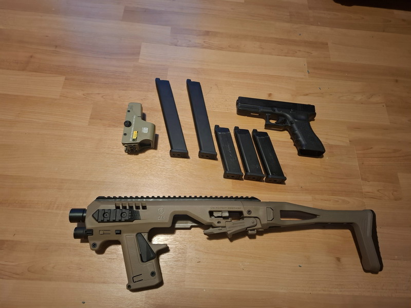 Image 1 pour RONI Carbine Conversion Kit Glock inc. TM glock, mags, kijker!