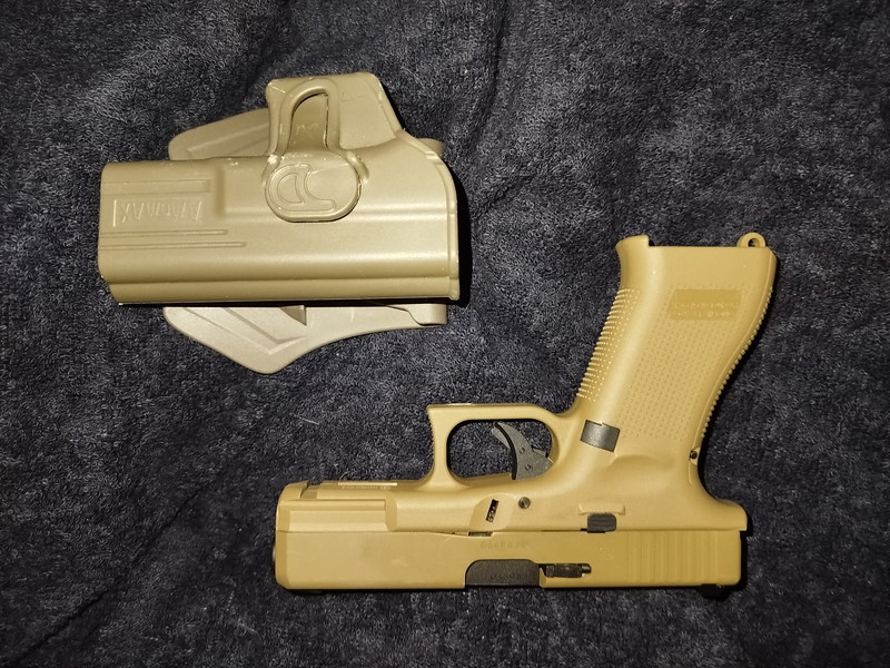 Afbeelding 1 van Glock 19X Tan GBB Softair Pistol | Unused