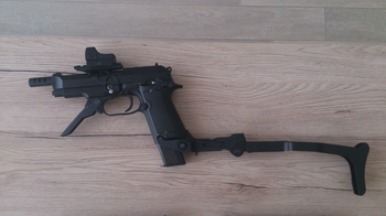 Afbeelding 2 van KWA/ASG ''Raffica'' M93R + foldable stock