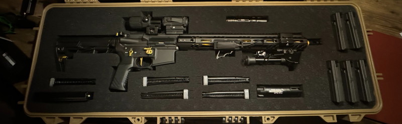 Image 1 pour Réplique MTR16 GBBR airsoft GBBR/HPA via chargeur