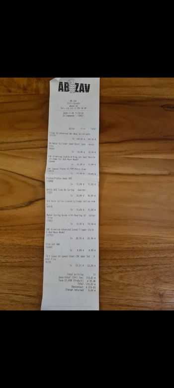 Image 4 pour Full custom Arp 556 V2S + dye masker en extra's!