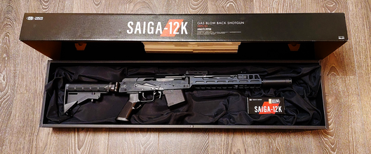 Image for TM SAIGA 12k gbb shotgun + HPA adapter