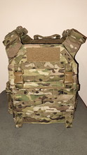 Afbeelding van Was plate carrier and extra pouches in multicam