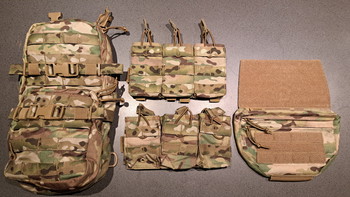 Imagen 4 de Was plate carrier and extra pouches in multicam